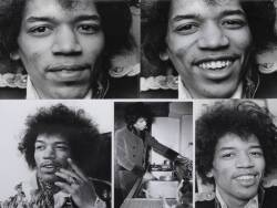 JIMI HENDRIX GROUP OF PHOTOGRAPHS