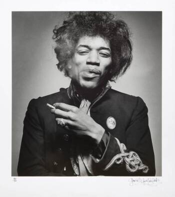 JIMI HENDRIX GERED MANKOWITZ PRINT