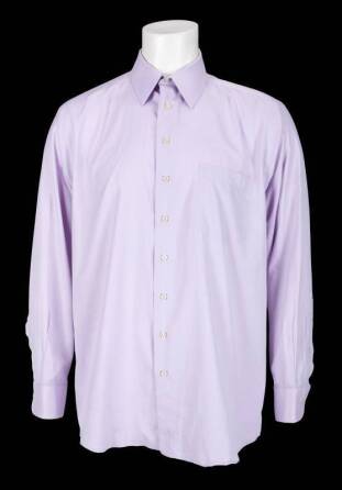 ROBIN WILLIAMS LAVENDER DRESS SHIRT