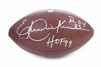 ERIC DICKERSON SIGNED FOOTBALL