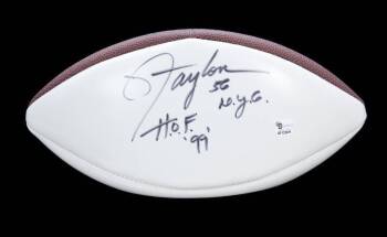 LAWRENCE TAYLOR SIGNED FOOTBALL