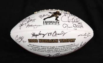 HEISMAN TROPHY WINNERS SIGNED FOOTBALL