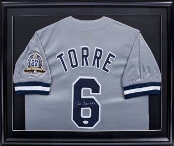 JOE TORRE SIGNED NEW YORK YANKEES JERSEY