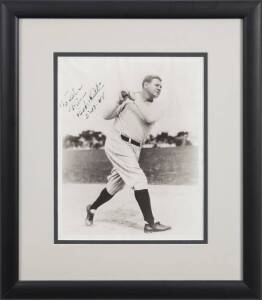 BABE RUTH 1948 SIGNED PHOTOGRAPH