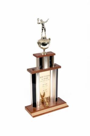 BURT REYNOLDS 1952 PALM BEACH HIGH SCHOOL FOOTBALL TROPHY