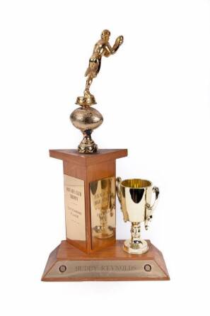 BURT REYNOLDS 1952 ROTARY CLUB FOOTBALL TROPHY