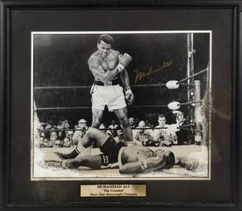 BURT REYNOLDS MUHAMMAD ALI SIGNED PHOTOGRAPH