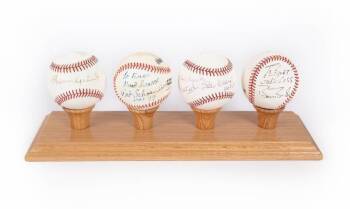 BURT REYNOLDS GROUP OF SIGNED BASEBALLS