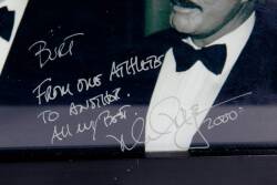 MARK McGWIRE SIGNED AND INSCRIBED PHOTOGRAPH TO BURT REYNOLDS - 2