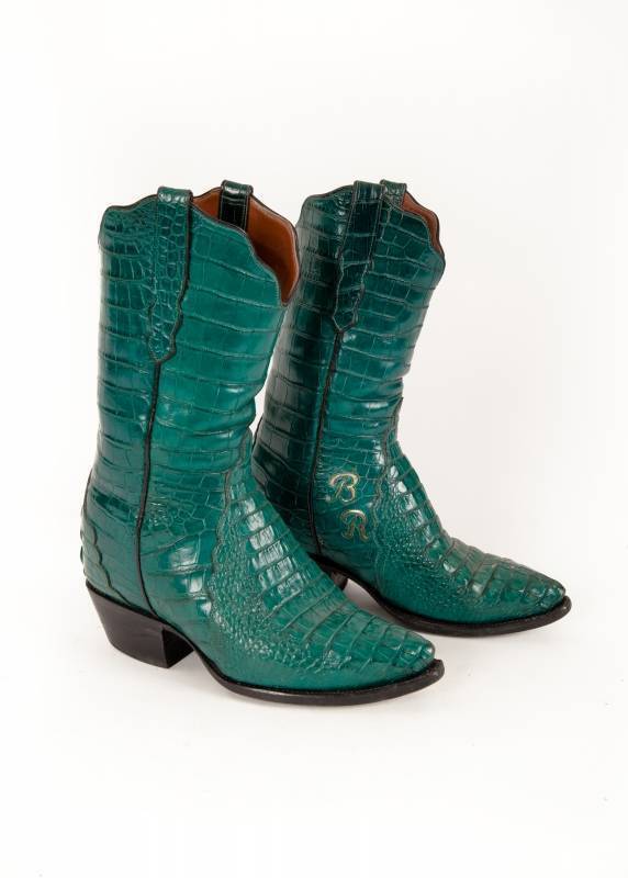 BURT REYNOLDS ALLIGATOR COWBOY BOOTS