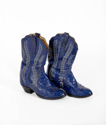 BURT REYNOLDS PERSONALIZED COWBOY BOOTS