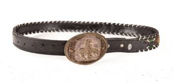 BURT REYNOLDS “END OF THE TRAIL” BELT AND BUCKLE