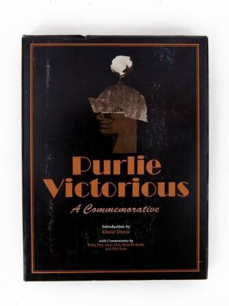 OSSIE DAVIS PURLIE VICTORIOUS INSCRIBED TO BURT REYNOLDS