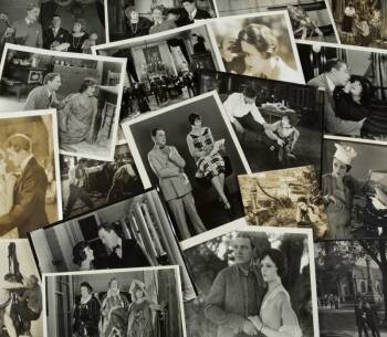 GROUP OF VINTAGE FILM AND THEATER STILLS