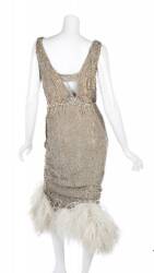 EDITH HEAD VINTAGE EMBELISHED GOWN - 2