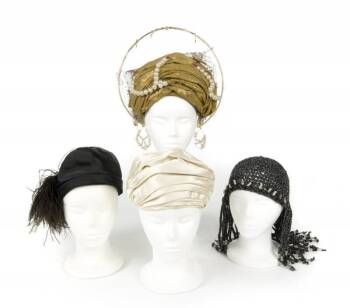 GROUP OF VINTAGE HATS