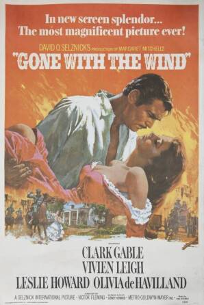 "GONE WITH THE WIND" FILM POSTERS