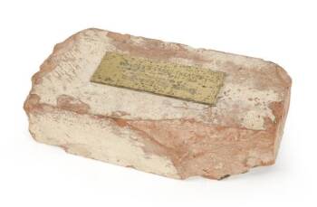 LOEWS GRAND THEATRE "GONE WITH THE WIND" BRICK