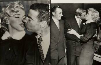 MARILYN MONROE AND JOE DIMAGGIO PHOTOGRAPHS