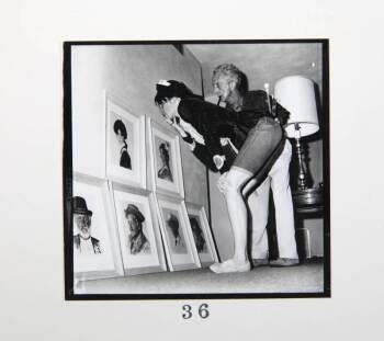 NORMAN ROCKWELL STEFANIE POWERS REFERENCE PHOTOGRAPH NEGATIVES FOR STAGECOACH