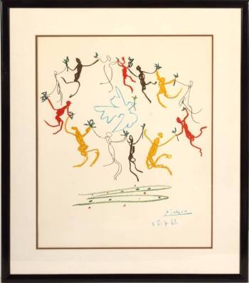 PHYLLIS DILLER PICASSO PRINT
