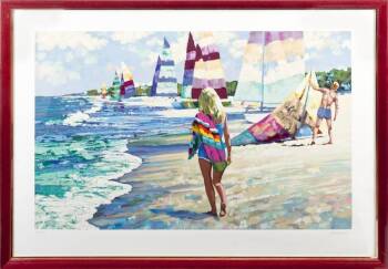 LONI ANDERSON OWNED LIMITED EDITION LITHOGRAPH