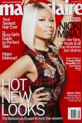 NICKI MINAJ MARIE CLAIRE WORN CAT SUIT AND MAGAZINE • - 3