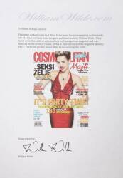 MILEY CYRUS COSMOPOLITAN COVER DRESS AND MAGAZINE• - 4