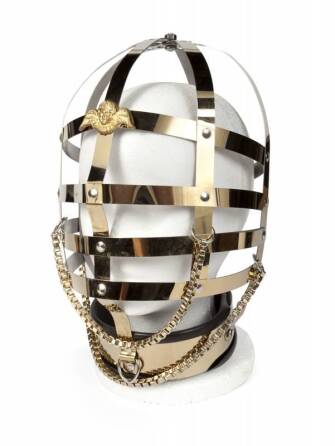 LADY GAGA WORN FACE CAGE •