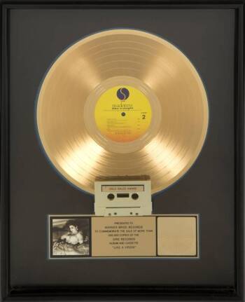 MADONNA "GOLD" RECORD AWARD