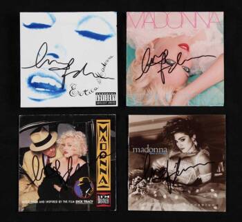 MADONNA SIGNED CD INSERTS