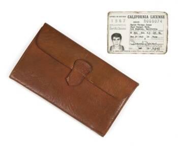 DAVY JONES DRIVER'S LICENSE AND WALLET