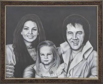 PRESLEY FAMILY PORTRAIT