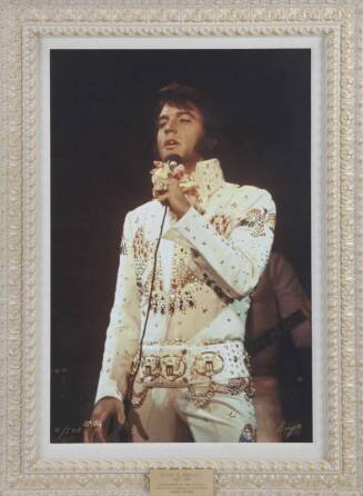 ELVIS PRESLEY ALOHA JUMPSUIT GICLÉE