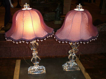 CHER OWNED TABLE LAMPS