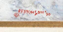 PAIR OF PAINTINGS SIGNED PERKINSON - 3