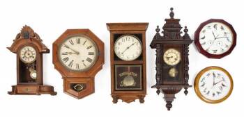 DOM DeLUISE COLLECTION OF CLOCKS