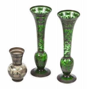 DOM DeLUISE GROUP OF DECORATIVE GLASS