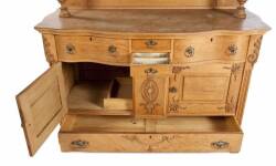 DOM DeLUISE CARVED BUFFET CABINET - 2