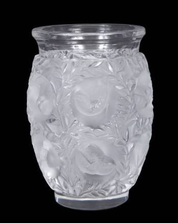 SID CAESAR LALIQUE BAGATELLE VASE