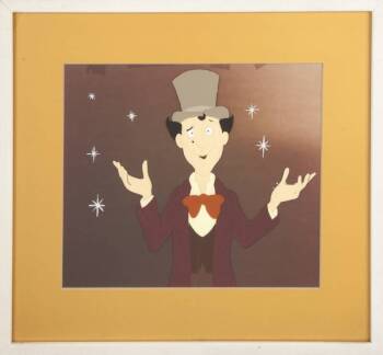 SID CAESAR VINTAGE ANIMATED CEL