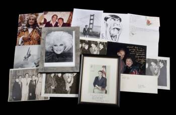 CELEBRITY PHOTOGRAPHS INSCRIBED TO SID CAESAR