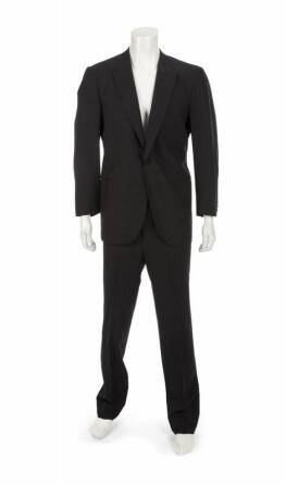 SID CAESAR GREY WOOL SUIT