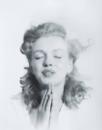 MARILYN MONROE VINTAGE PHOTOGRAPH BY ANDRE de DIENES