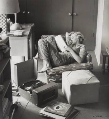 MARILYN MONROE VINTAGE PHOTOGRAPH BY ANDRE de DIENES