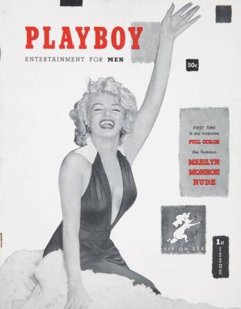 HUGH HEFNER SIGNED PREMIERE ISSUE OF PLAYBOY MAGAZINE