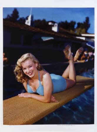 MARILYN MONROE BERNARD OF HOLLYWOOD PHOTOGRAPH