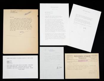 MARILYN MONROE RECEIVED AND SENT CORRESPONDENCE