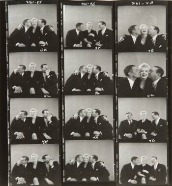 MARILYN MONROE CONTACT SHEET