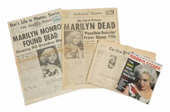 MARILYN MONROE VINTAGE PRESS ARCHIVE